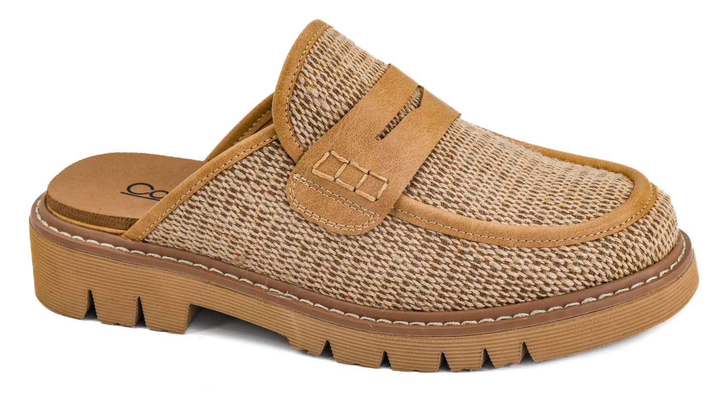 Am I Right Clog Mule Shoe Rafia