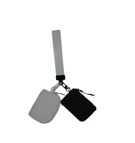Double Pouch Key Wristlet