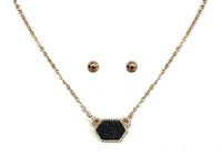 Mini Druzy Necklace