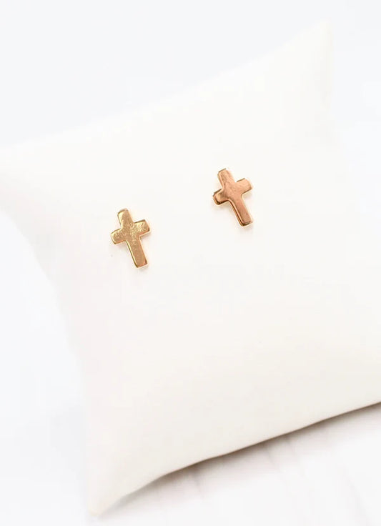 Christy Cross Earring
