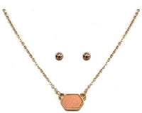Mini Druzy Necklace