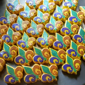 Fleur de Lis Bath Bomb