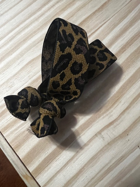 2 Piece Leopard Hair Ties