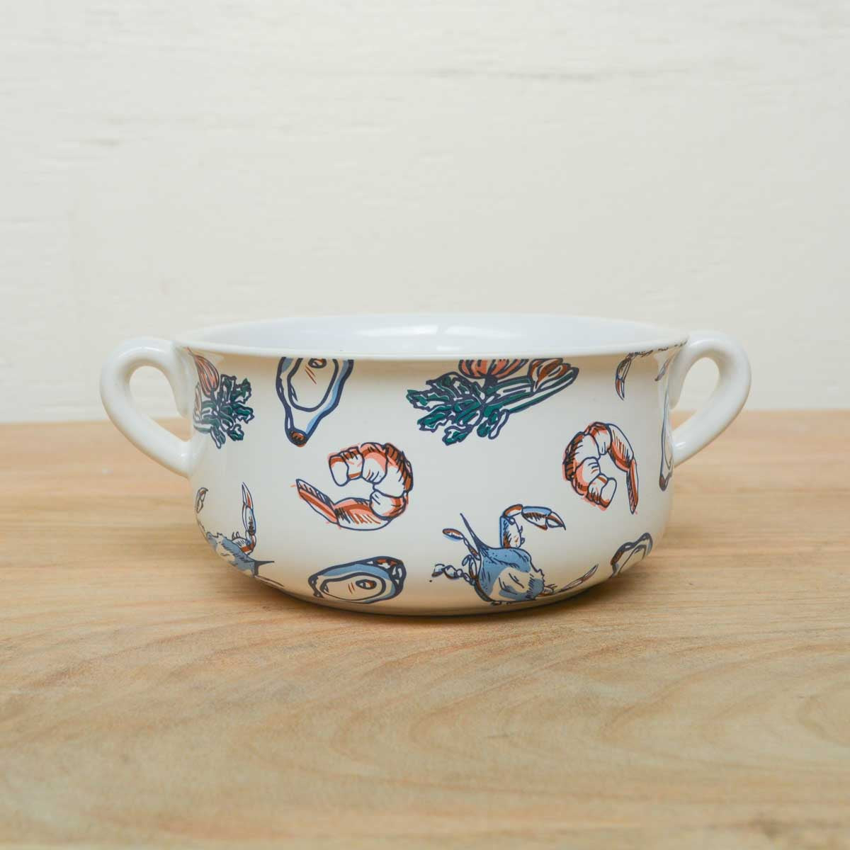 Louisiana Double Handle Gumbo Bowl