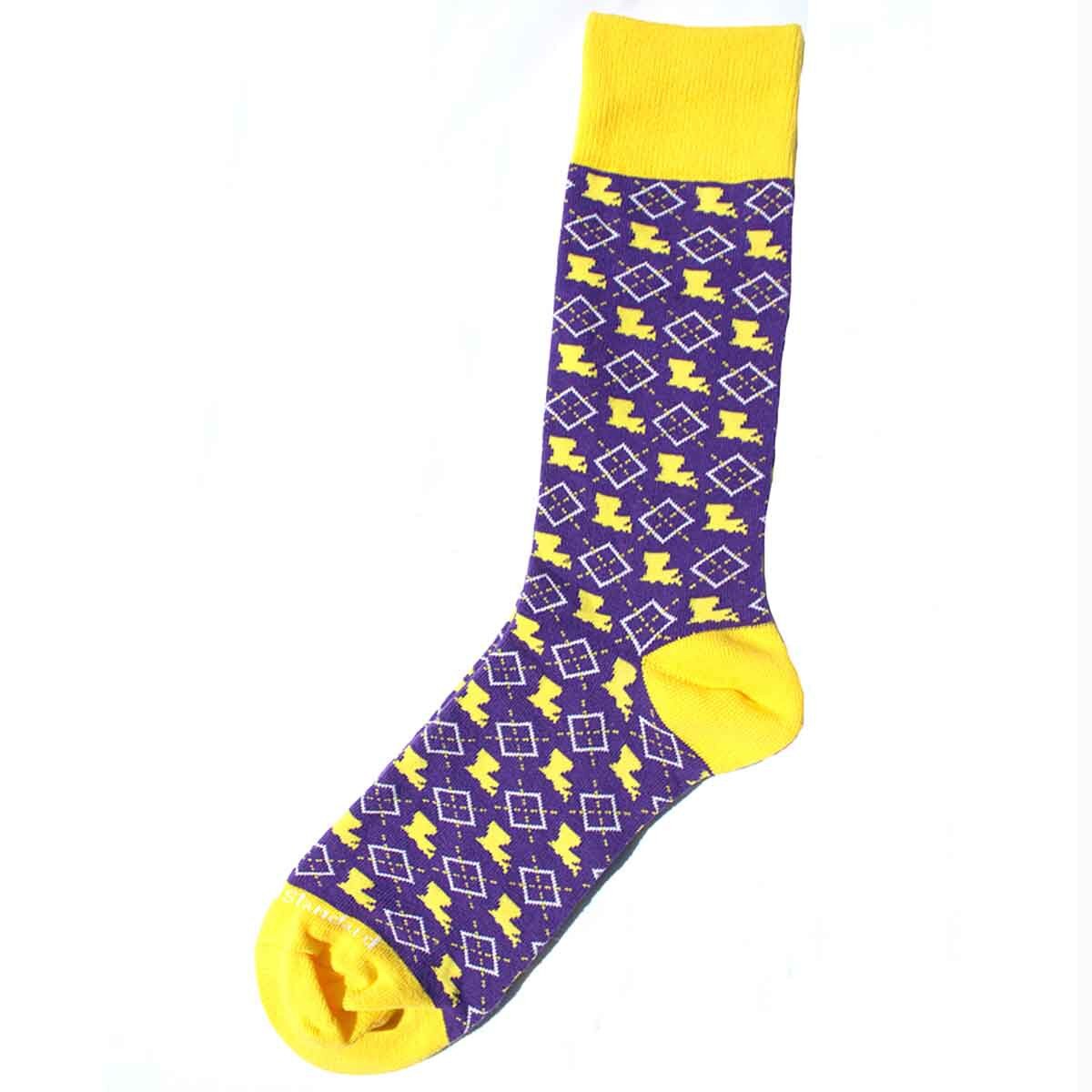 Louisiana Pride Socks