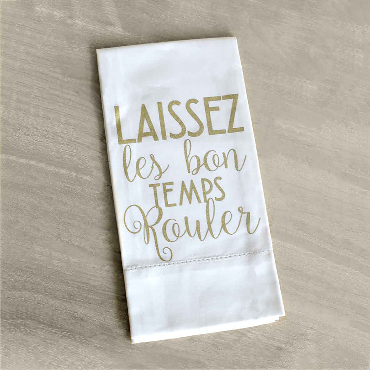 Laissez Hemstitch Hand Towel