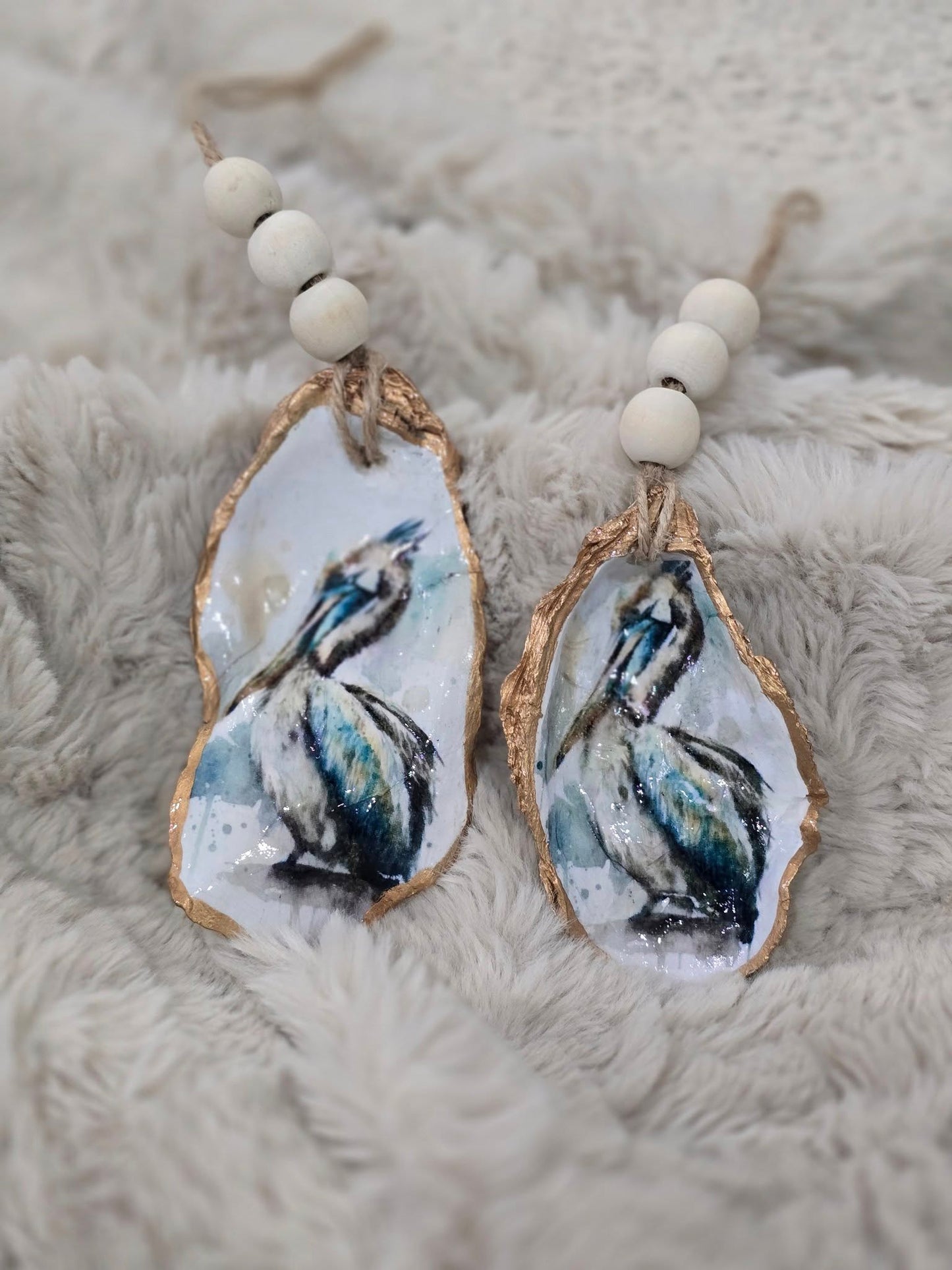 Hand Crafted Oyster Shell