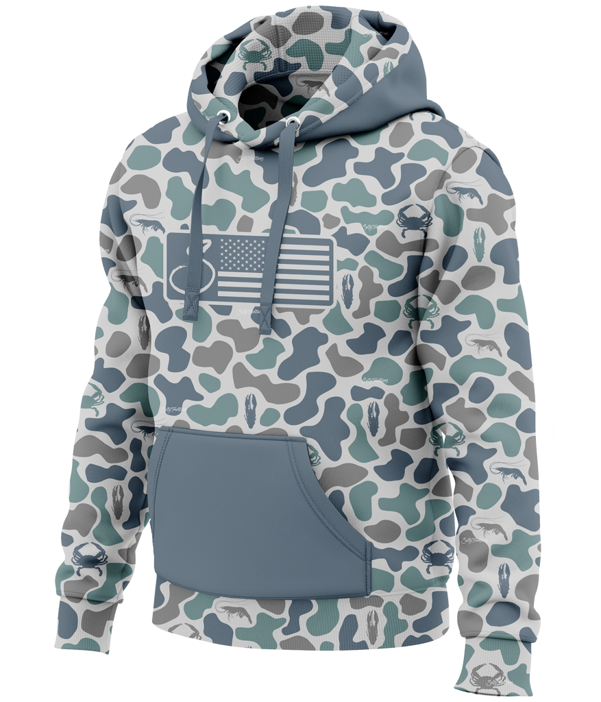 Dock Side Camo Hoodie