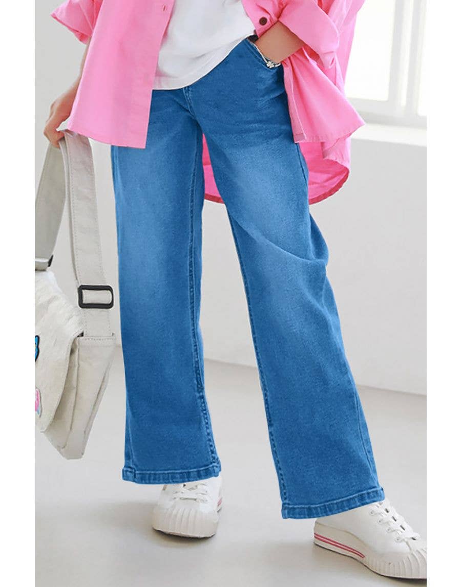 Toddler's Premium Straight Fit Denim Jeans