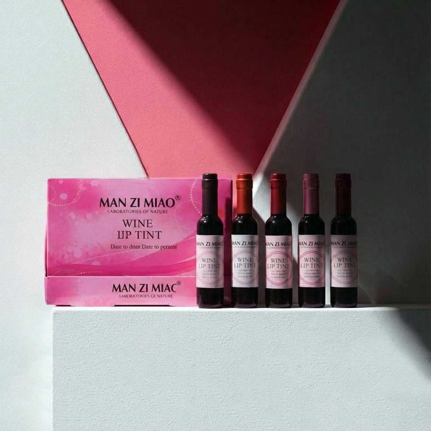 Long-lasting Lip Tint wine bottle shape Valentine gift