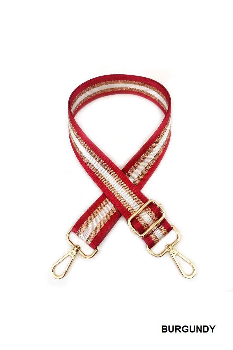 Game Day Striped Shoulder Bag Strap