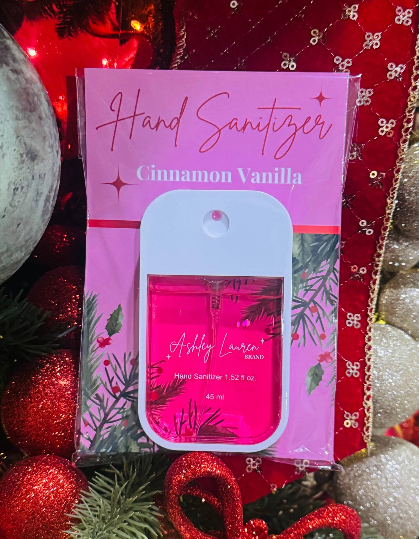 Cinnamon Vanilla Hand Sanitizer Spray