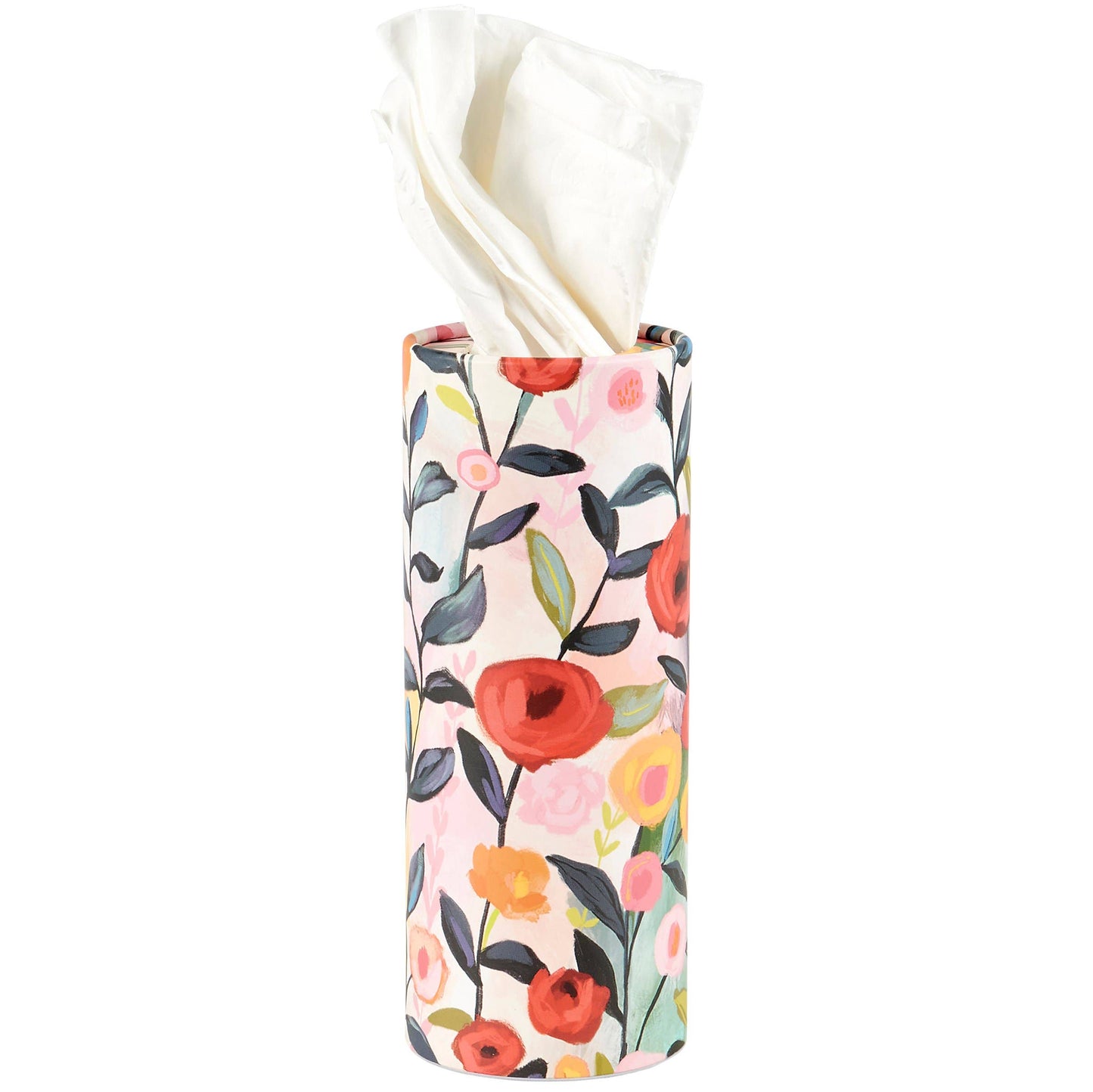 Bright Floral Car Tissue Box