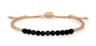 Semi Precious Stone Slide Bracelet