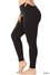 Curvy brushed microfiber full length leggings