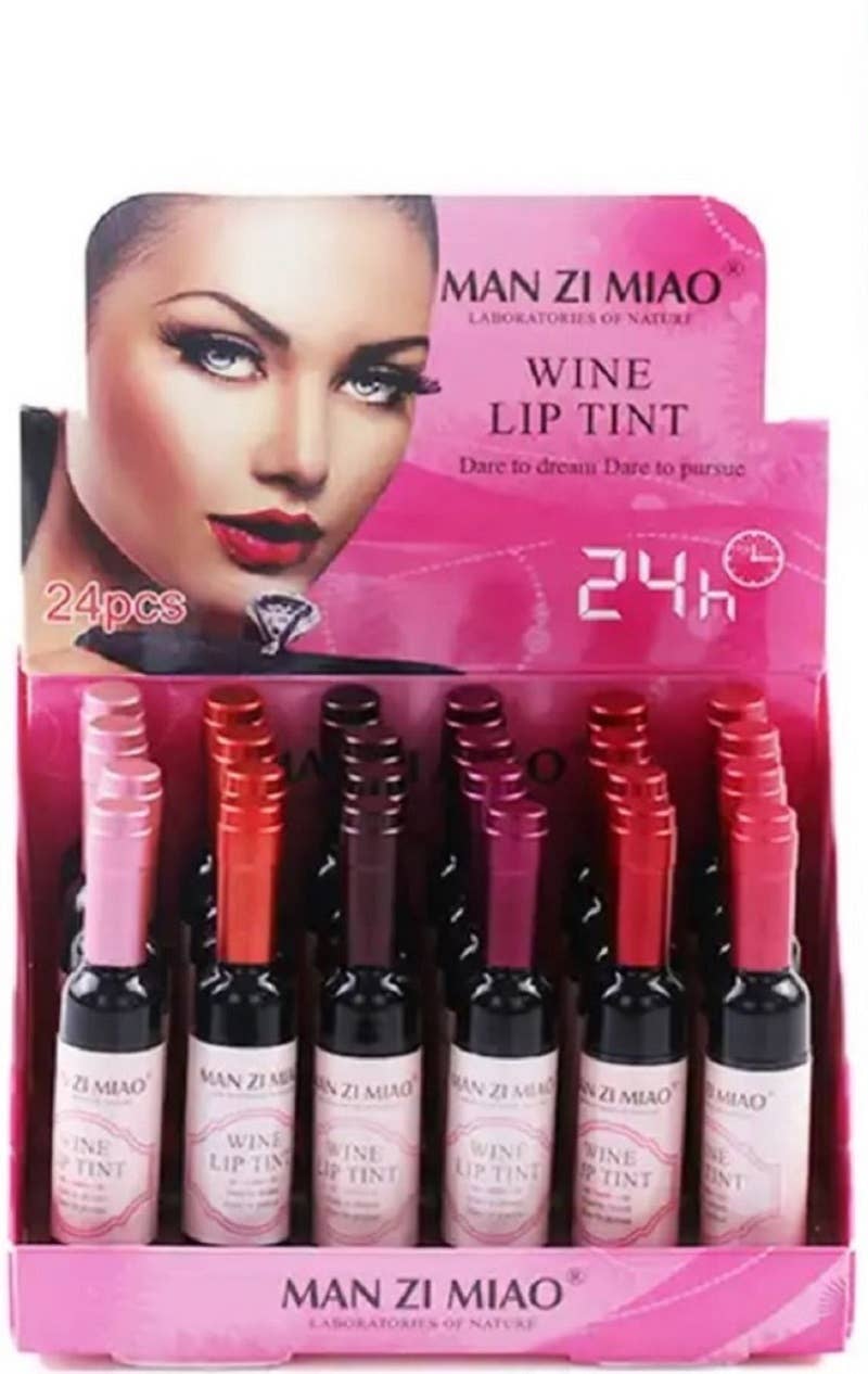 Long-lasting Lip Tint wine bottle shape Valentine gift