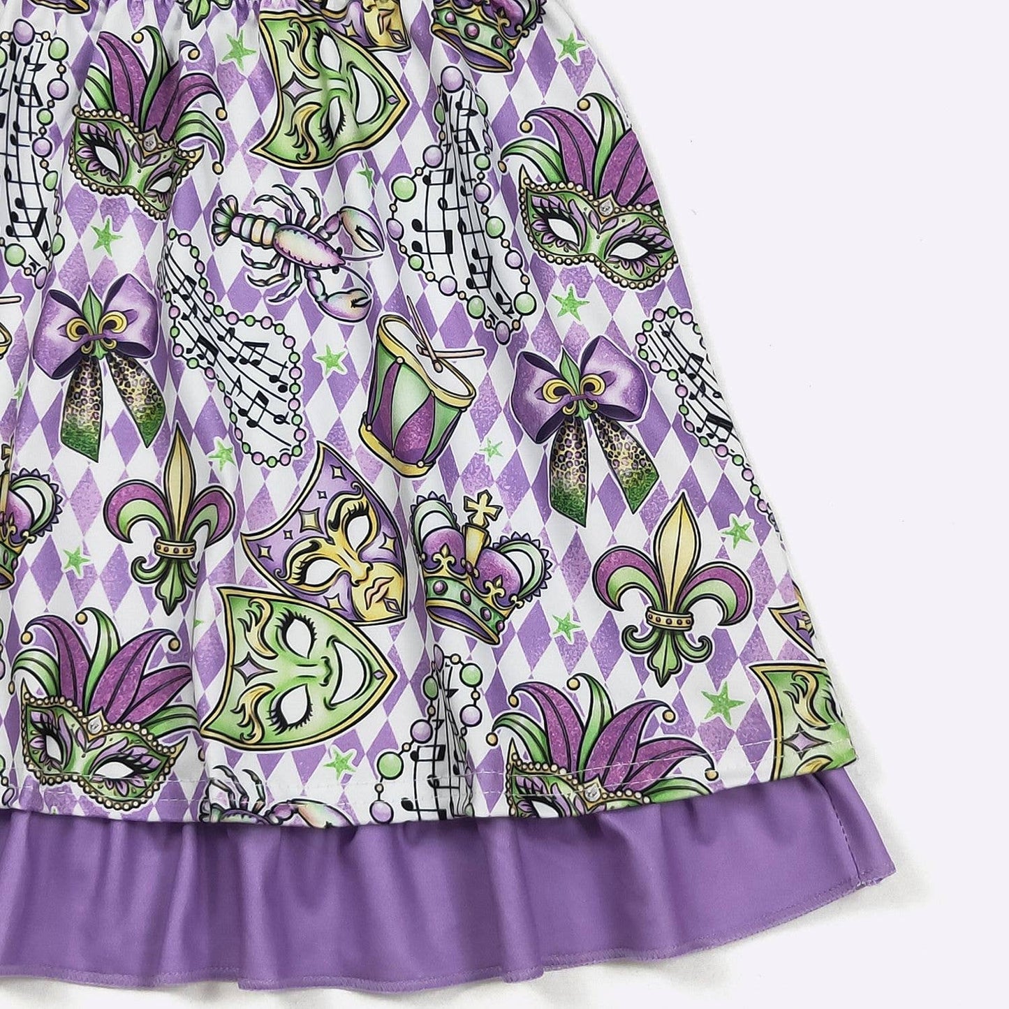 Mardi Masquerade Girls Dress