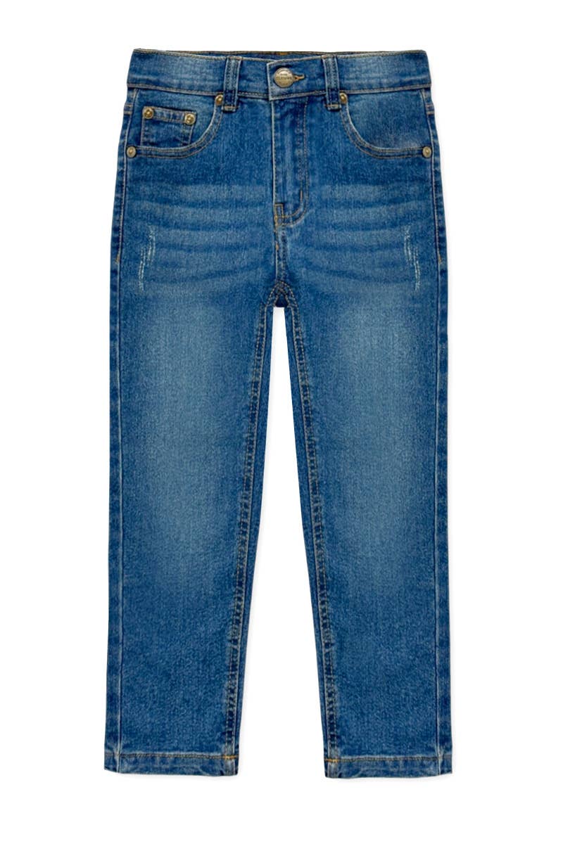 Boy's Basic Fit Medium Wash Jean