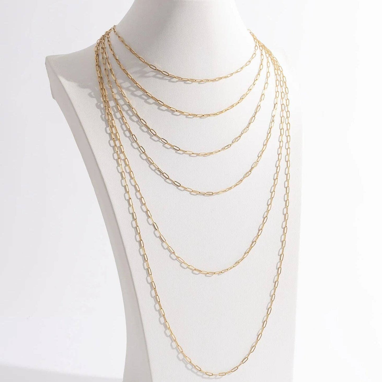 14K Gold Filled PLUS™ 2.5MM Paperclip Chain Necklace