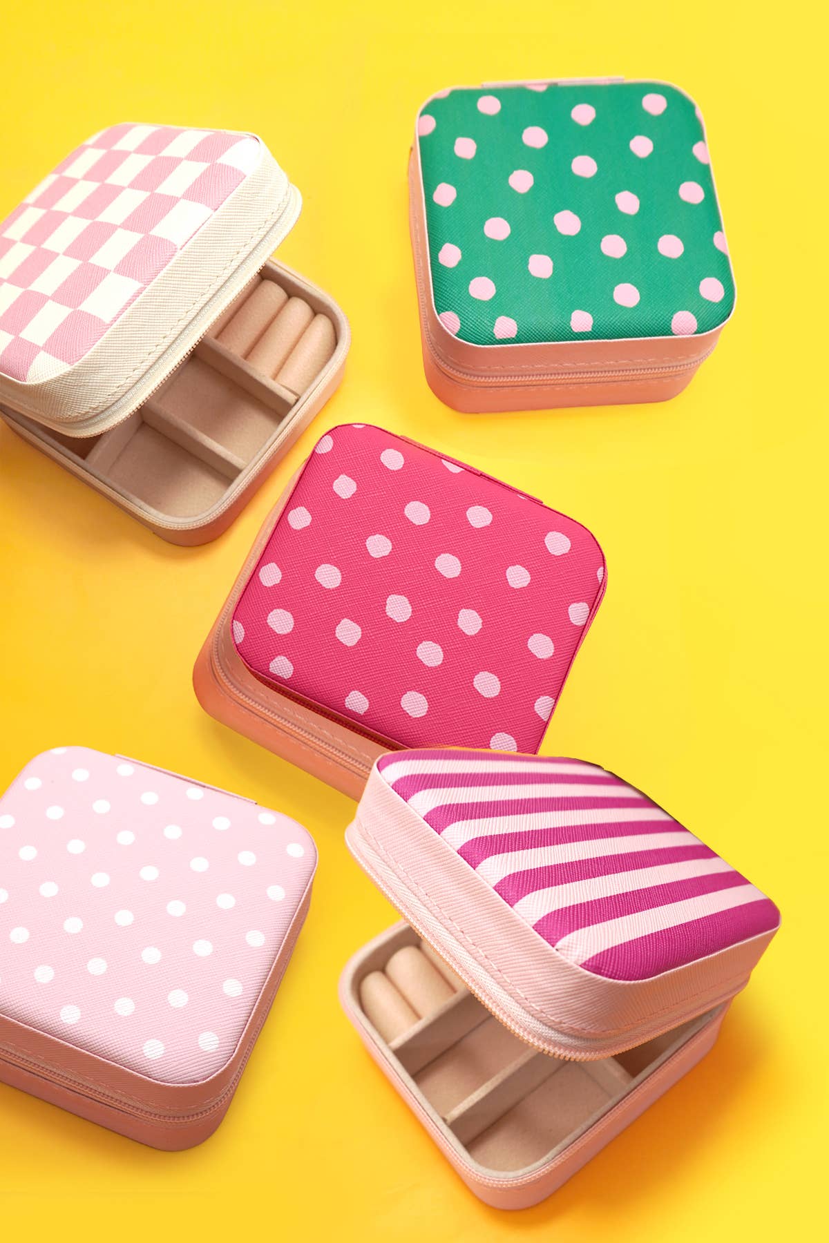 JEWELRY ORGANIZER TRAVEL BOX CASE