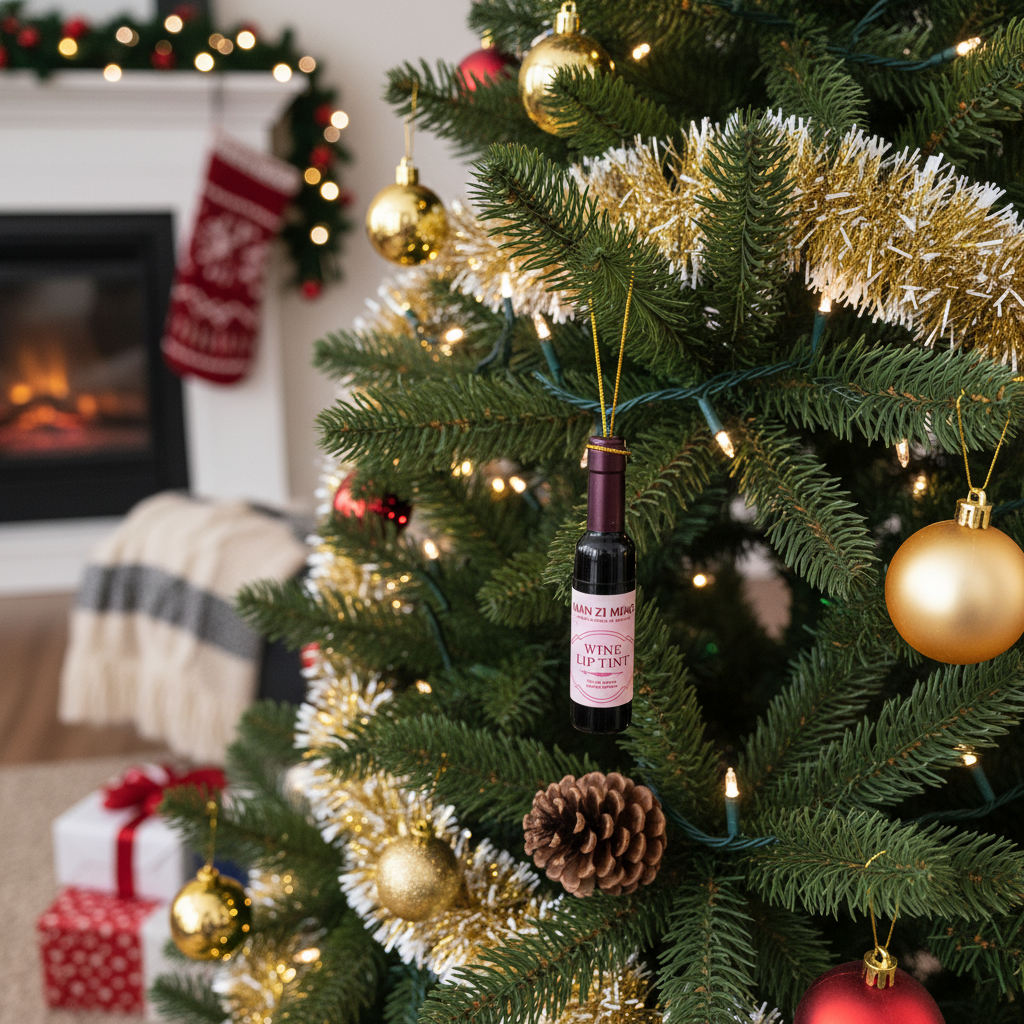 Long-lasting Lip Tint wine bottle shape Valentine gift