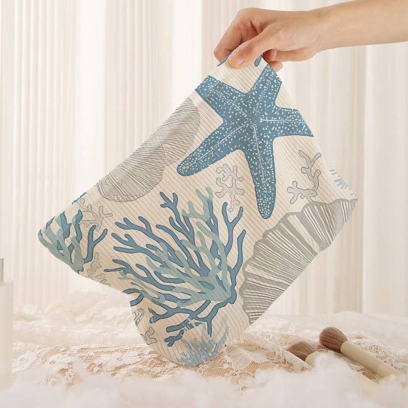 TRAVEL BOW CHERRY COSMETIC MAKEUP POUCH BAG
