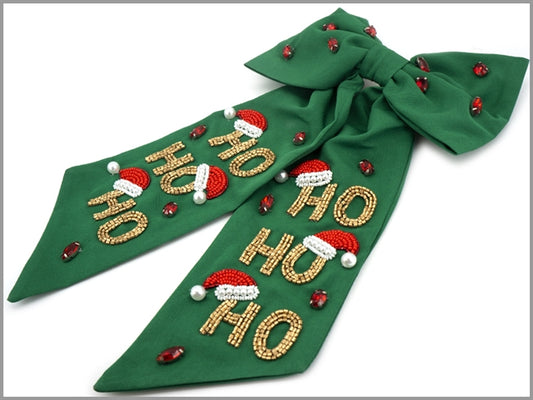 Ho Ho Ho Hair Bow
