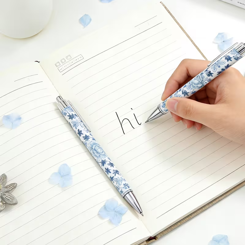 Floral Ink Pen