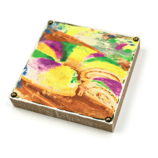 Art Block - Mardi Gras King Cake