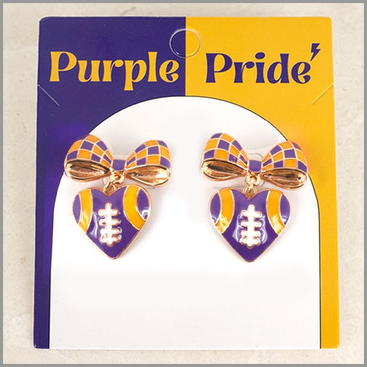 Purple Pride Earrings
