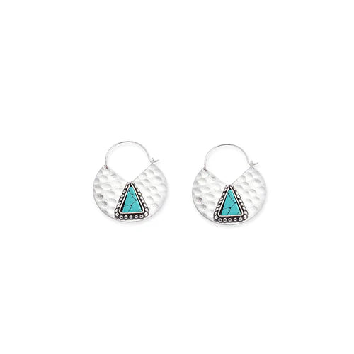 Trekant Charm Earrings
